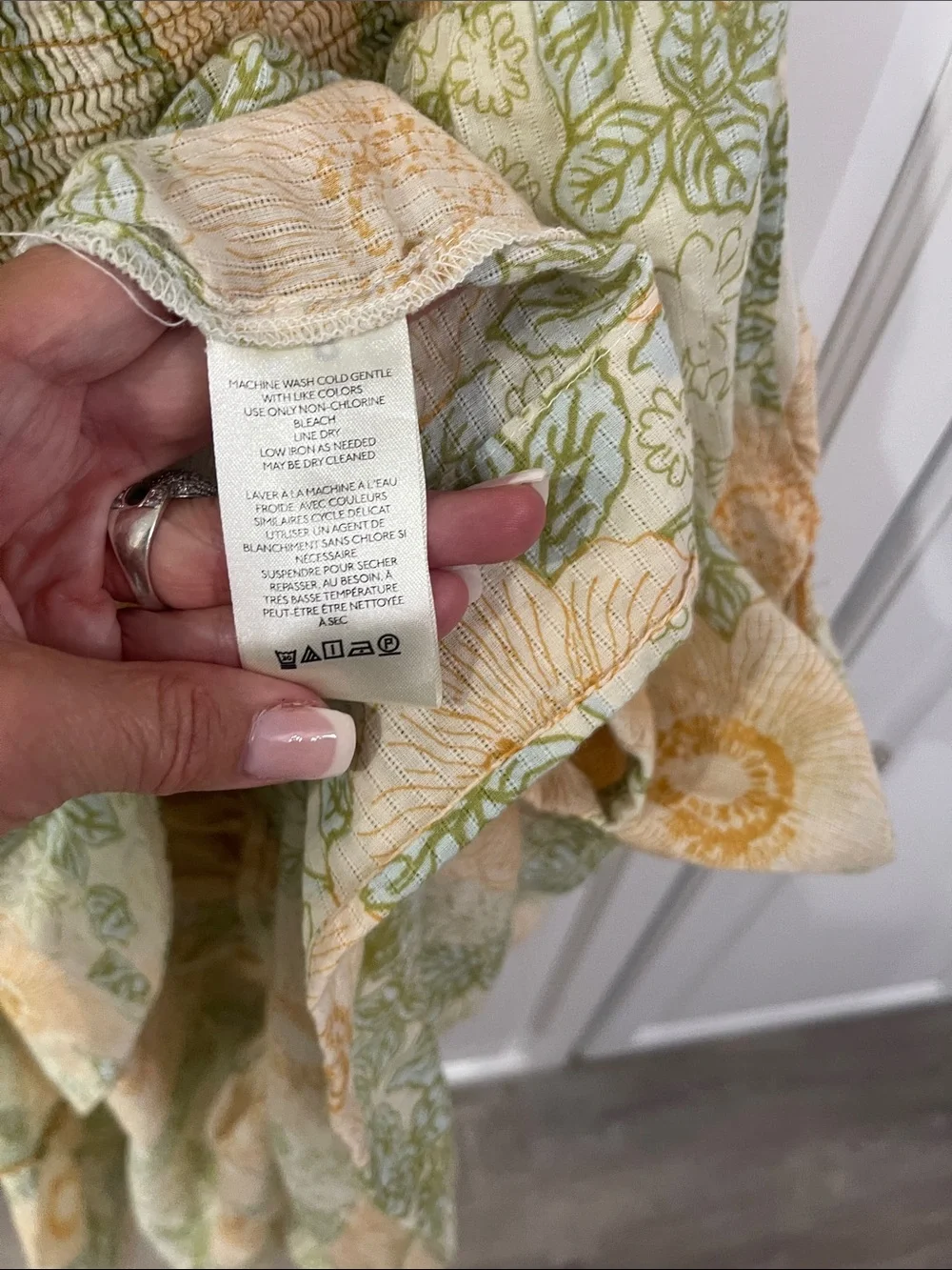 Free People breezy yellow